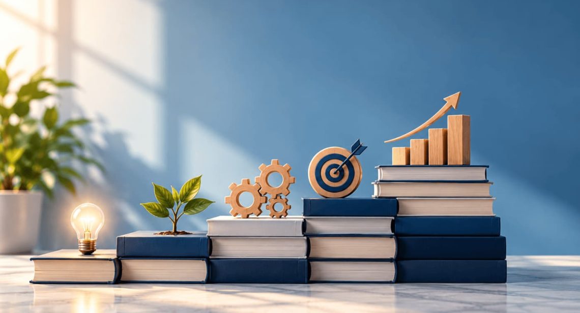 Livres et symboles de croissance stratégique(1)(1)